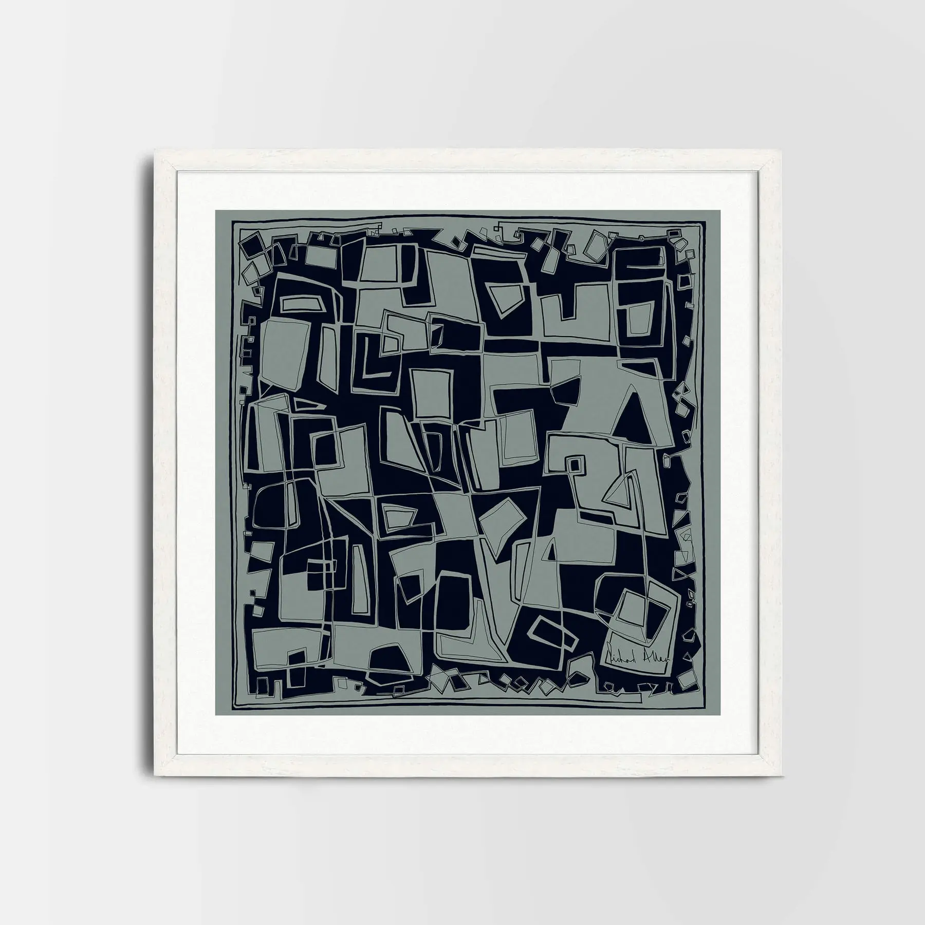 Hepworth Art Print Green