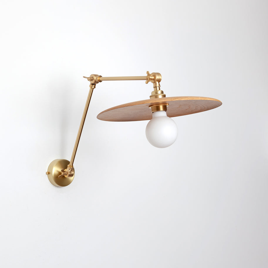 Cara Adjustable Stemmed Wall Light