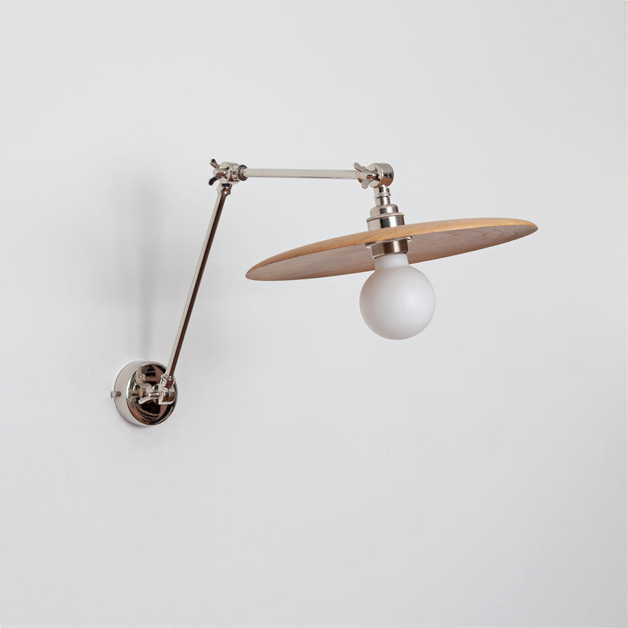 Cara Adjustable Stemmed Wall Light