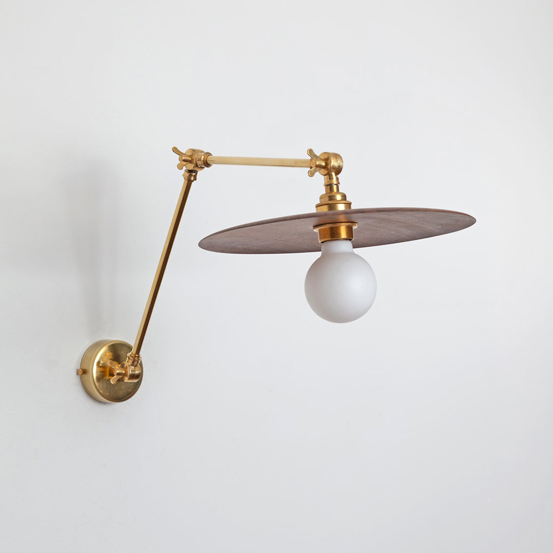 Cara Adjustable Stemmed Wall Light