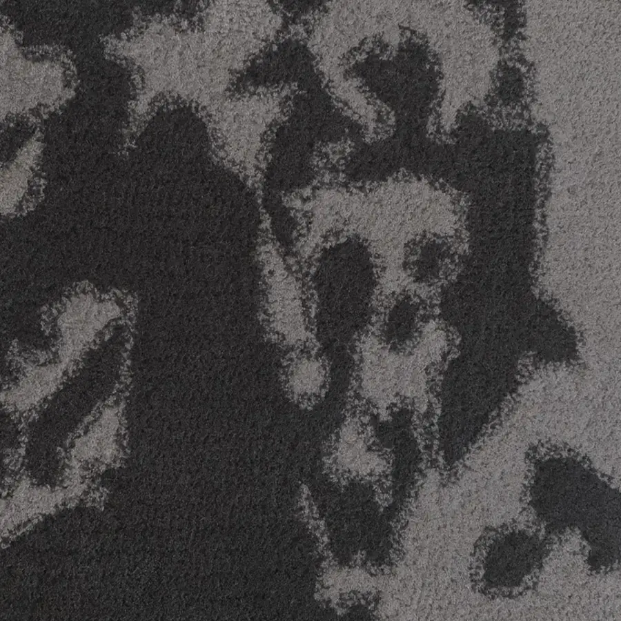 Causeway wool rug grey