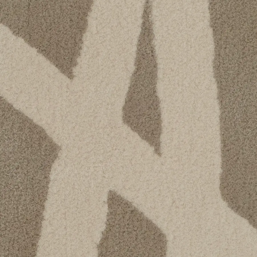 Pendle wool rug beige