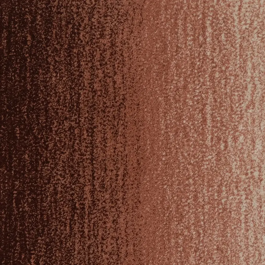 Selkie wool rug dark terracotta