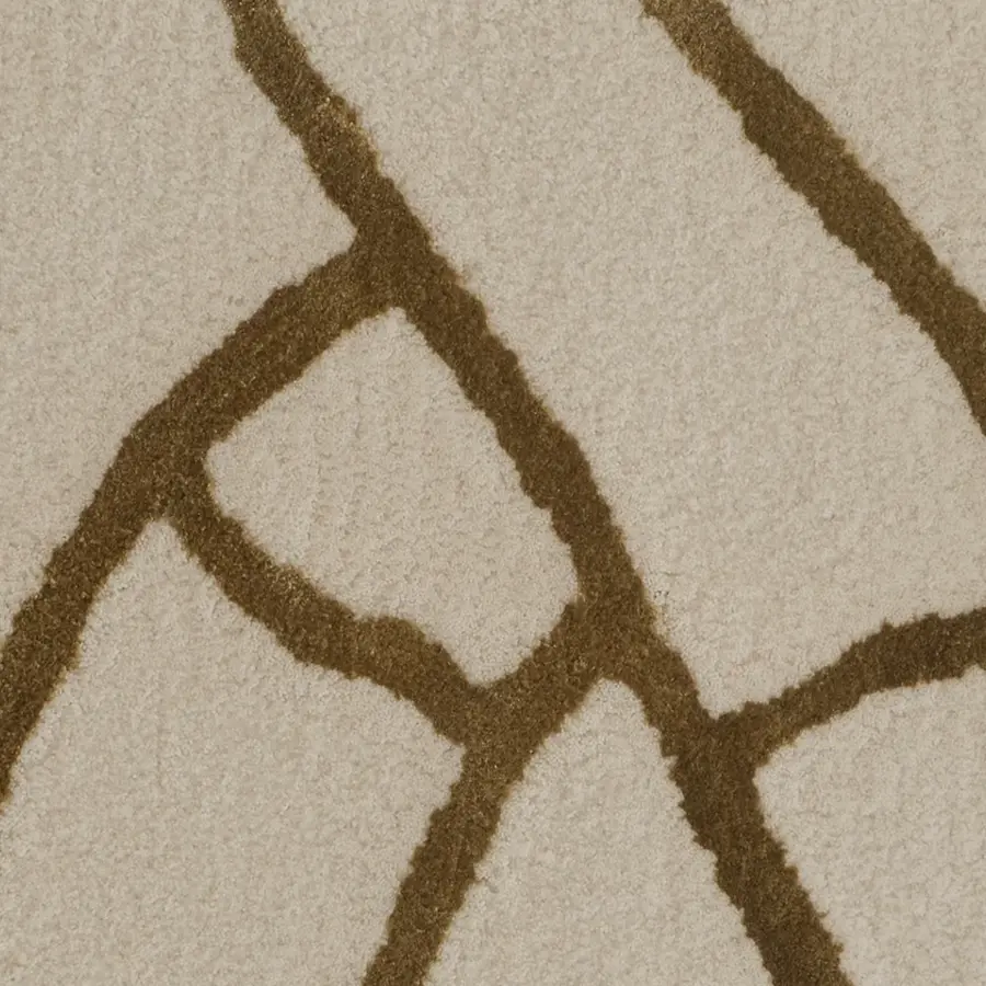 Avalon rugs Tor Cream and Gold