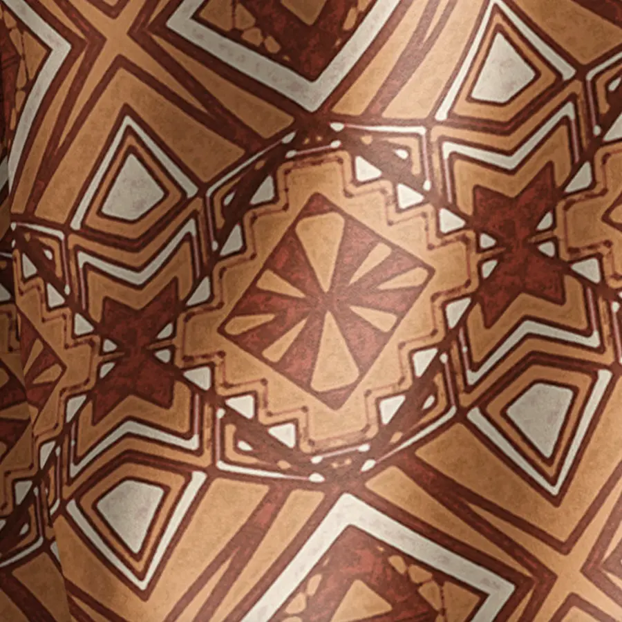 Deco Diamond Oxide Velvet by The Print Bug