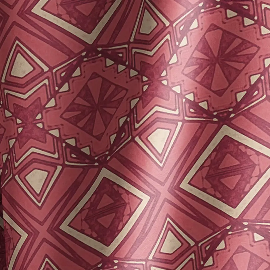 the print bug deco diamond rouge velvet