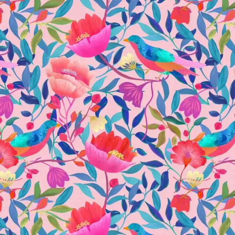 Luxury Fabrics - Catherine (Blush)