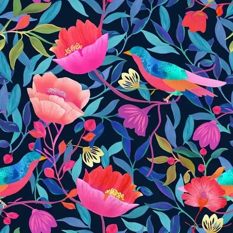 Luxury Fabrics - Catherine (Midnight)