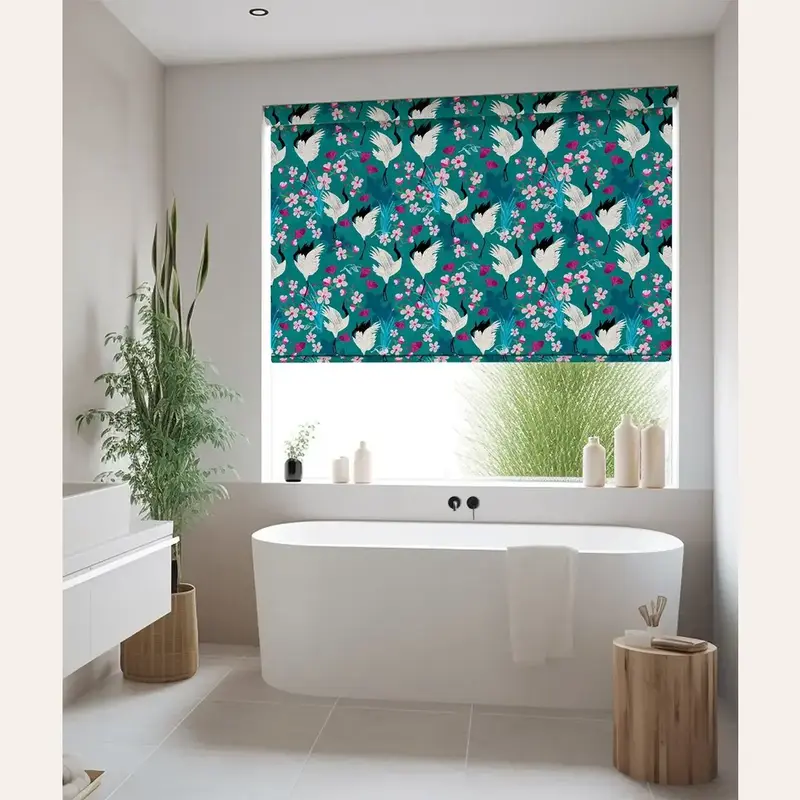 Luxury Fabrics - Crane and Blossom