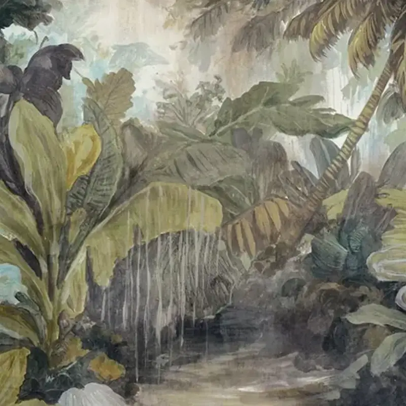 Vista in Haze | Wallpaper Mural on Premier Vinyl