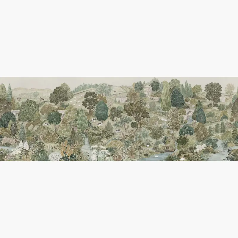 Toothill in Peardrop | Wallpaper Mural on Matte Uncoated