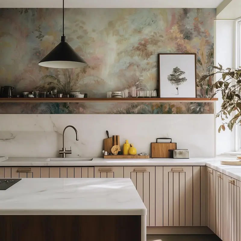 Utopia in Pastel | Wallpaper Mural on Premier Vinyl