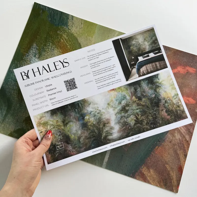 Utopia in Radiance | Wallpaper Mural on Premier Vinyl