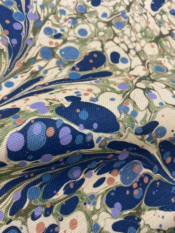 Juniper Blue Anise Cotton Linen