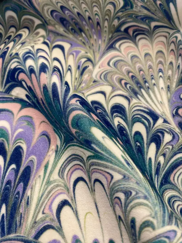 Serpentine Spring Velvet Fabric