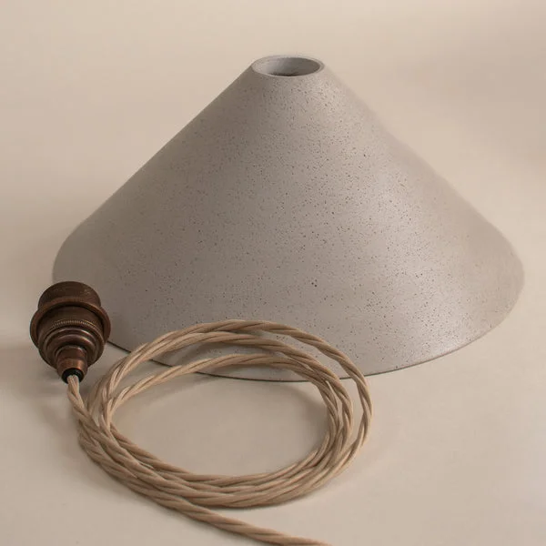 Large Rocco Light - Concrete Grey