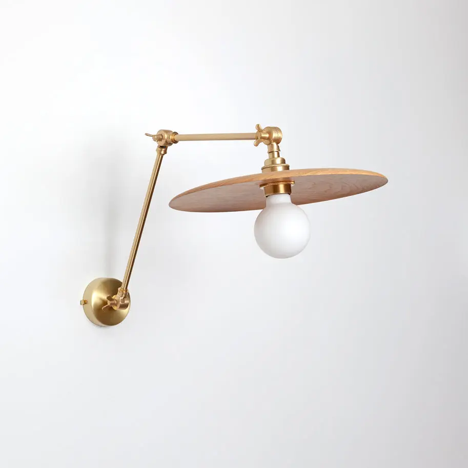 Cara Adjustable Stemmed Wall Light