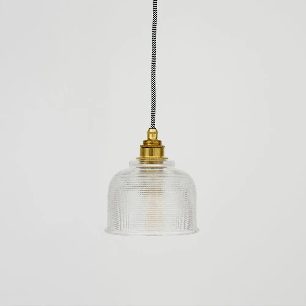 Prismatic Glass Pendant Light