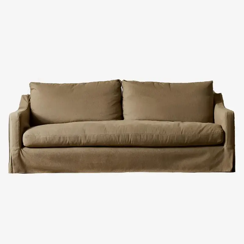 Conrad skirted sofa