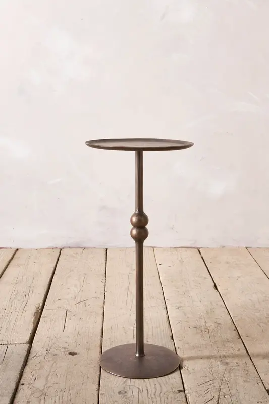 The Brokkr Martini table in Bronze - Inverted
