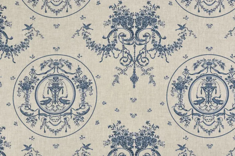 Albertina in Indigo Linen