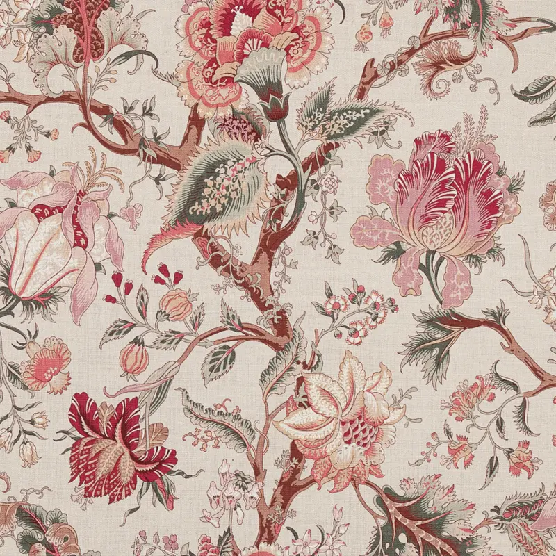 Tree of Life in Antique Rose Linen
