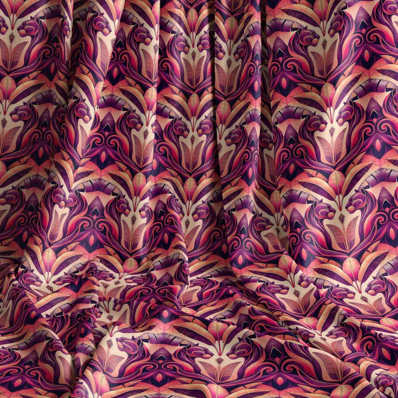 Jungle Dreams Sunset Passion Luxe Velvet Shine