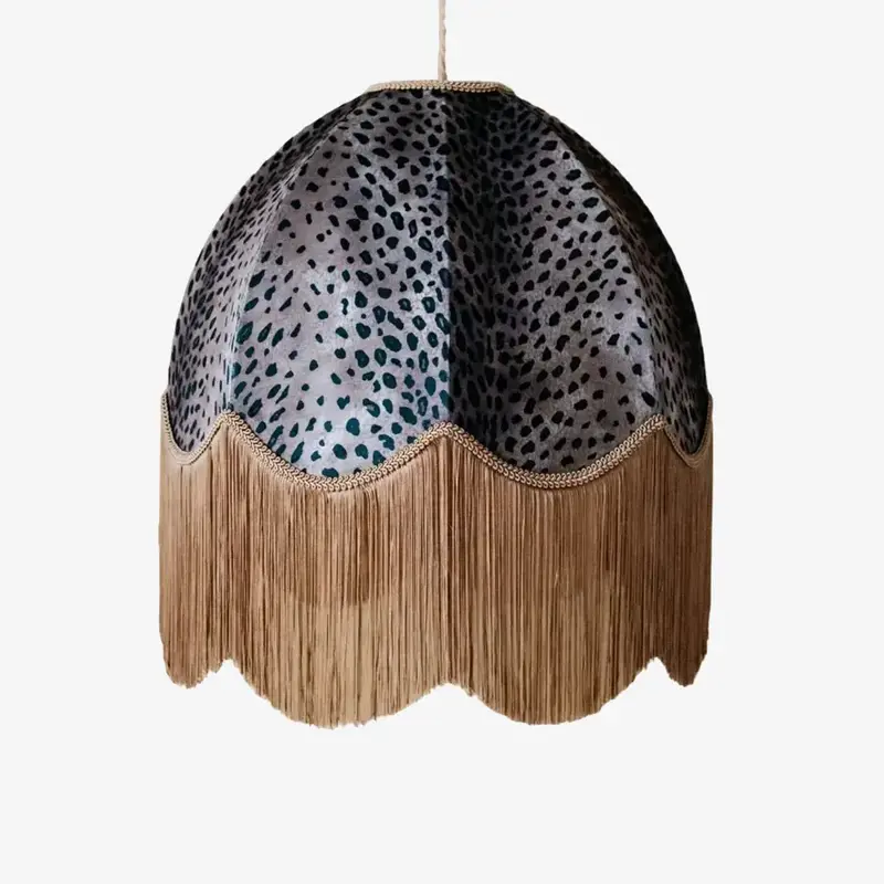 The Mary Fringed Lampshade